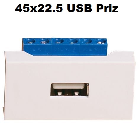 45x22.5 USB Priz