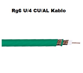 Rg6 U/4 CU/AL Kablo