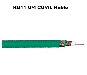RG11 U/4 CU/AL Kablo