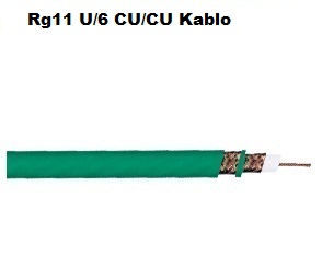 Rg11 U/6 CU/CU Kablo