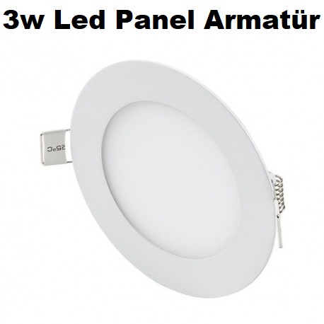 3W Sva Alt Led Panel Armatr