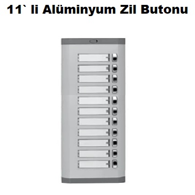 11` li Alminyum Zil Butonu