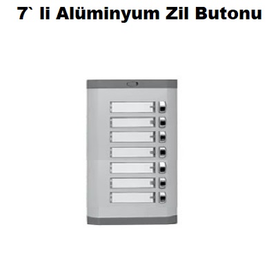 7` li Alminyum Zil Butonu