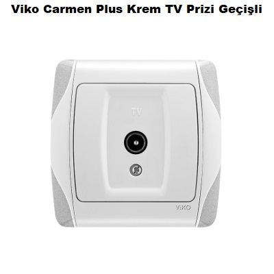 Viko Carmen Plus Krem TV Prizi Geili