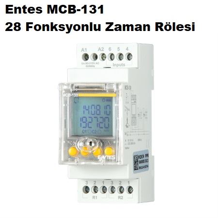 Entes MCB-131 28 Fonksyonlu Zaman Rlesi