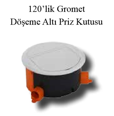 120`lik Deme Alt Priz Kutusu