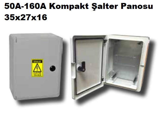 35x27x16 50A-160A Kompakt alter Panosu