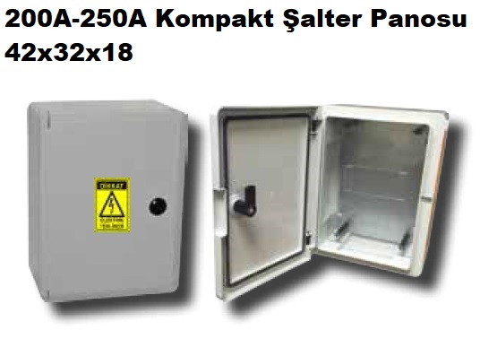 42x32x18 200A-250A Kompakt alter Panosu