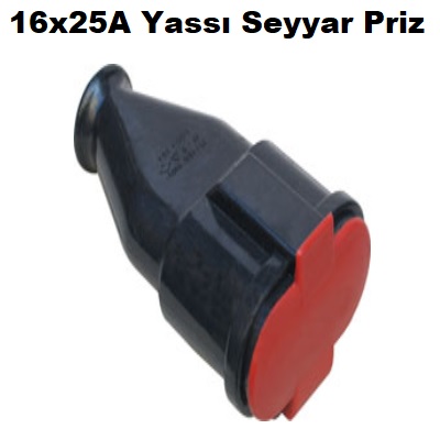 16x25A Yass Seyyar Priz