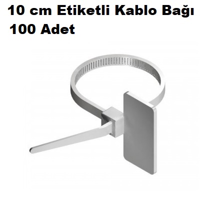 10 cm Etiketli Kablo Ba