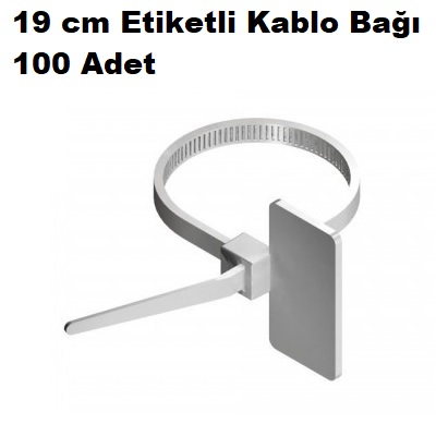 19 cm Etiketli Kablo Ba