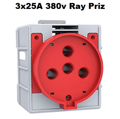 3x25A 380v Ray Priz