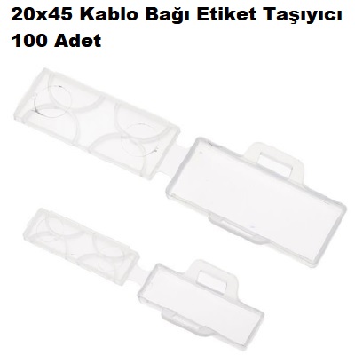 20x45 Kablo Ba Etiket Tayc