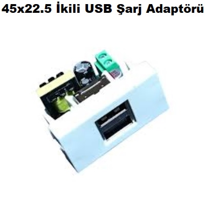 45x22.5 kili USB arj Adaptr