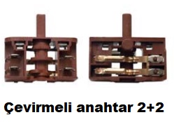 evirmeli Anahtar 2+2 