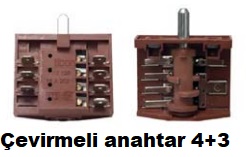 evirmeli Anahtar 4+3