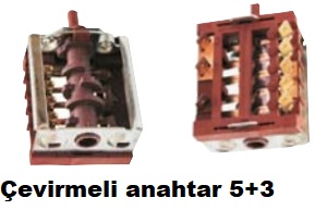 evirmeli Anahtar 5+3