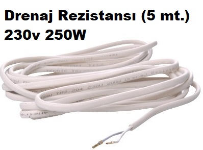 250W 5 Metre Drenaj Rezistans