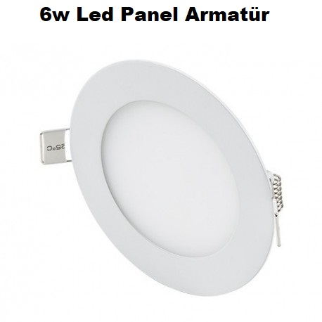 6W Sva Alt Led Panel Armatr 