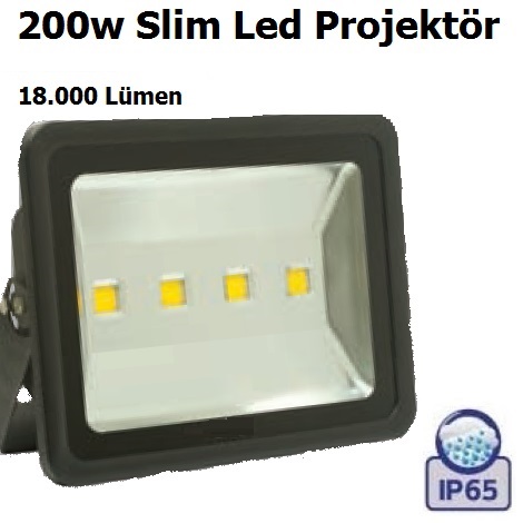 200w Renkli Led Projektr