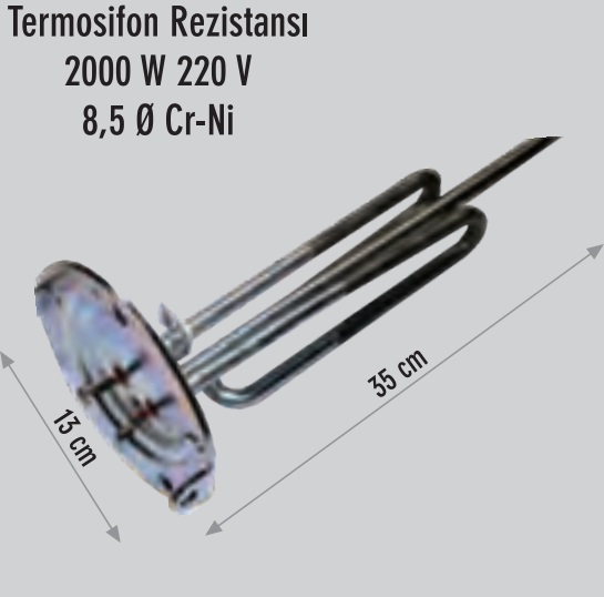 2000w Termosifon Rezistans