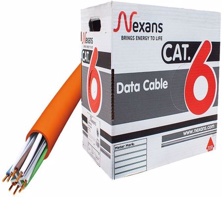 Nexans UTP 23 AWG HF Cat 6 Kablo