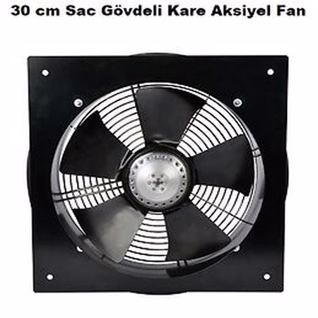 30 cm Sac Gvdeli Kare Aksiyel Fan