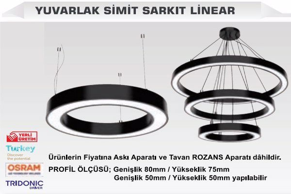 Yuvarlak Simit Sarkt Linear Armatr