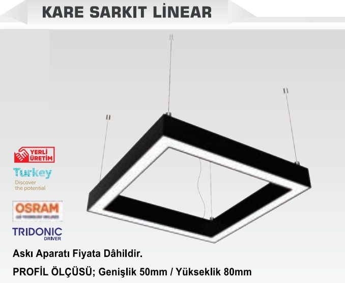 Kare Sarkt Linear Armatr