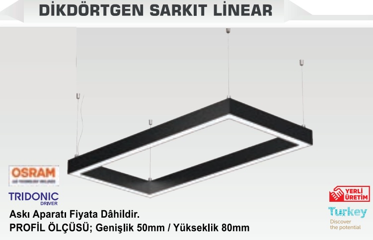 Dikdrtgen Sarkt Linear Armatr