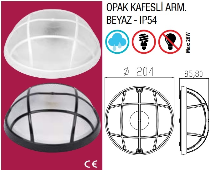 Nemliyer Kafesli Tavan Glop Armatr