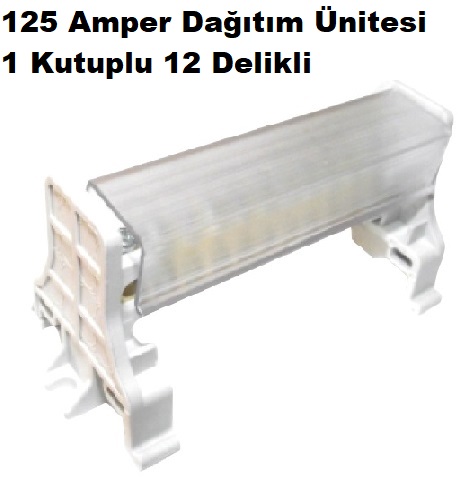 1 Kutuplu 12 Delikli 125 Amper Datm nitesi