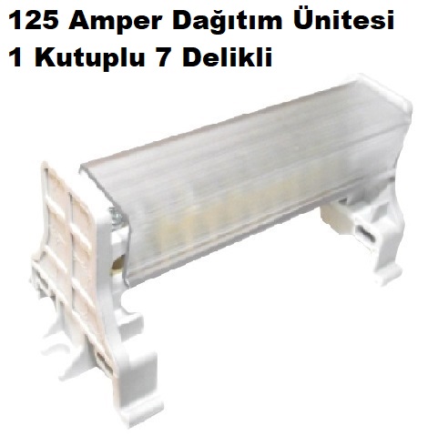 1 Kutuplu 7 Delikli 125 Amper Datm nitesi