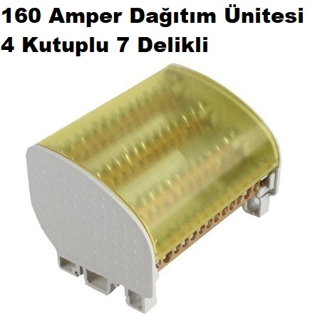 4 Kutuplu 7 Delikli 160 Amper Datm nitesi