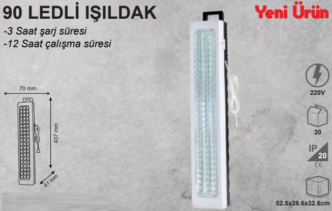 90 Ledli Ildak