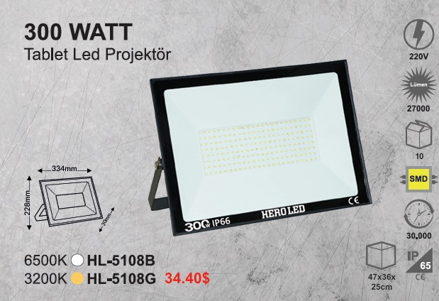 300w Smd Led Projektr